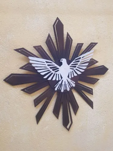 Divino Espírito Santo Ferro 35cm