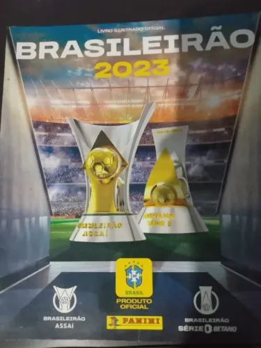 Álbum campeonato brasileiro 2023 (Com 85 figurinhas)