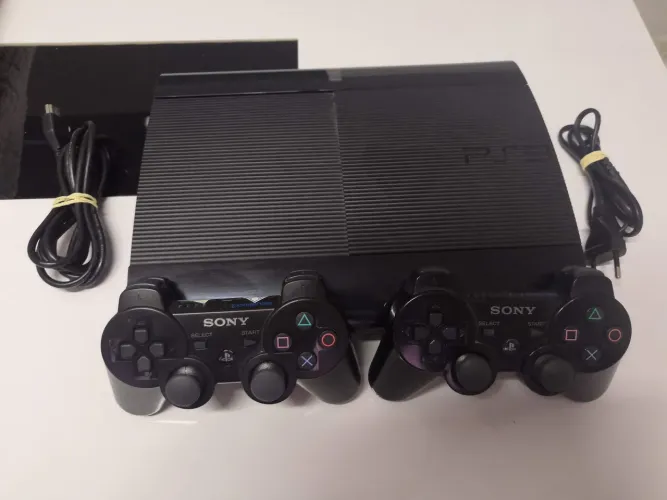 Ps3 DesbIoq. 20 mil Jogos + 2 Controles