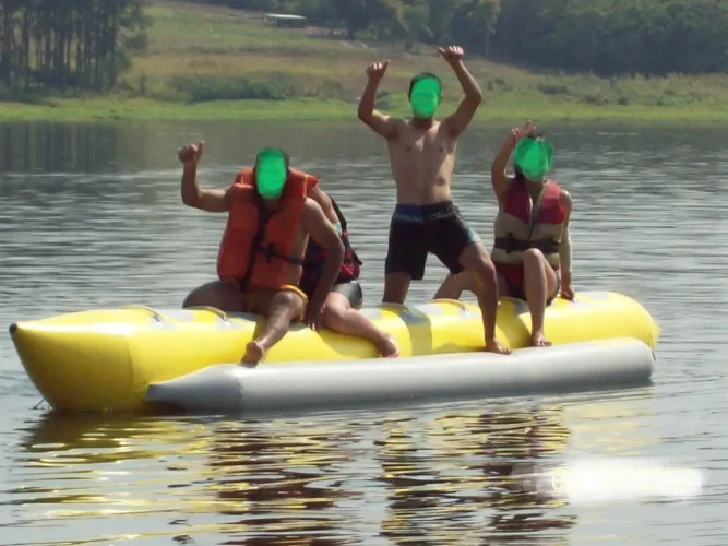 Bote inflável (Banana boat 8 lugares)