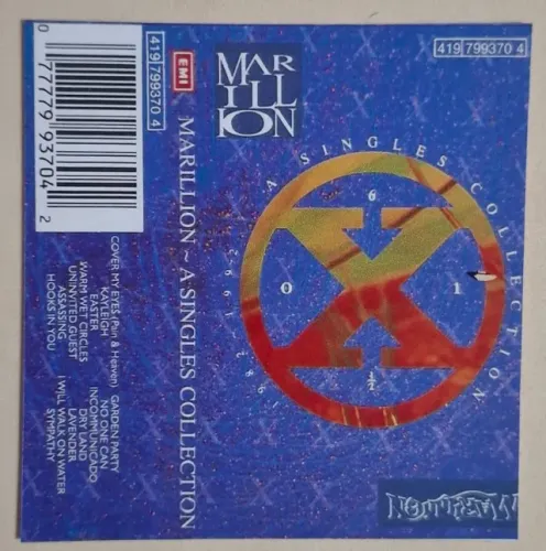 FITA CASSETE Marillion 1982-1992 A Singles Collection Nacional K7