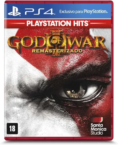 God of War 3 Remastered - PS4 mídia física