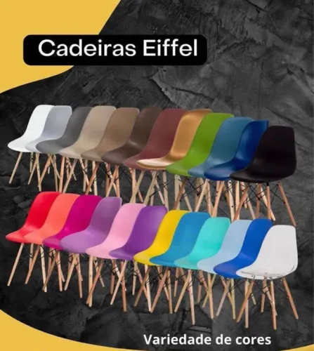 Cadeiras Eiffel - Variedade de cores