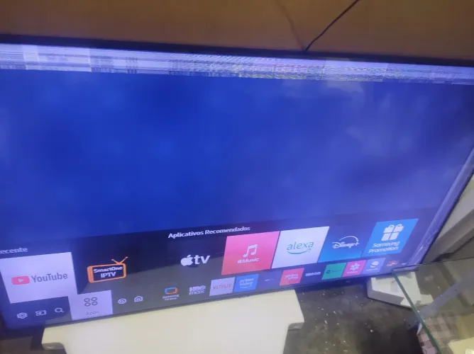 Tv Samsung  75 polegadas defeito  500.00
