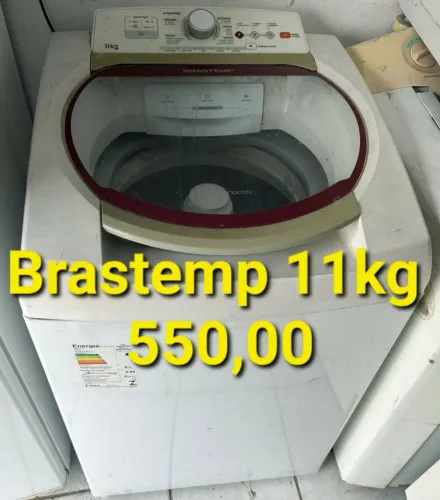 Máquina de lavar Brastemp 11kg 110V ENTREGO HOJE