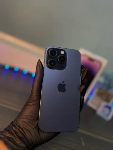 iPhone 14 Pro Roxo  128GB  85% saúde da bateria  Anatel Possui caixa e cabo Seminovo