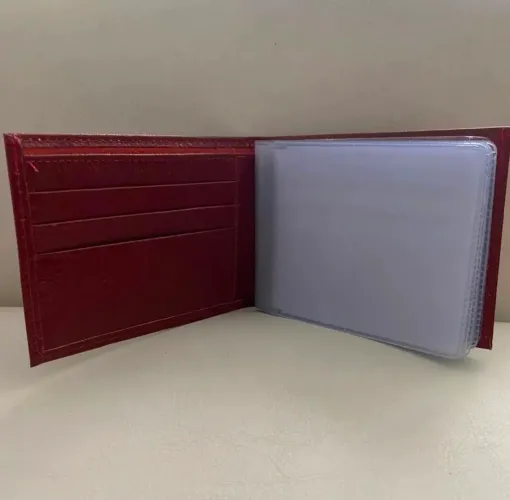 Porta Cartões Elegante em Couro 