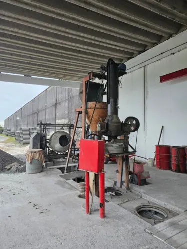Maquinário tubos de concreto