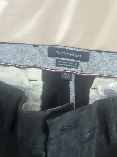 Calça Tommy Hilfiger Regular Fit Stretch