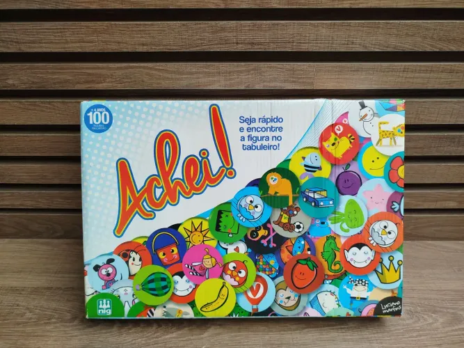 Jogo Educativo Achei! Nig Brinquedos 