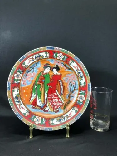 PRATO DE PORCELANA CHINESA