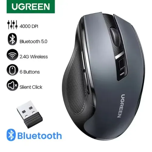 Mouse Bluetooth e 2.4 Ugreen MU006