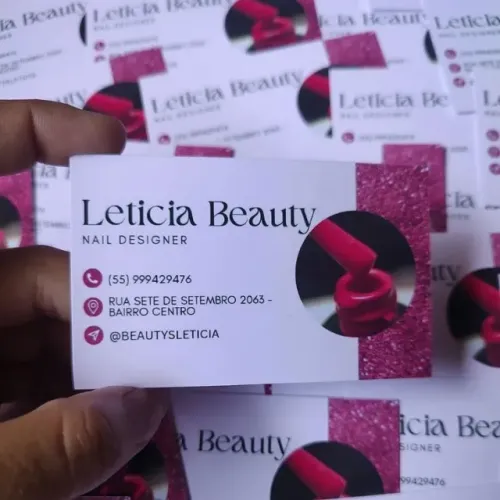 cartão de visitas R$95,00 frente e verso 1000 unidades