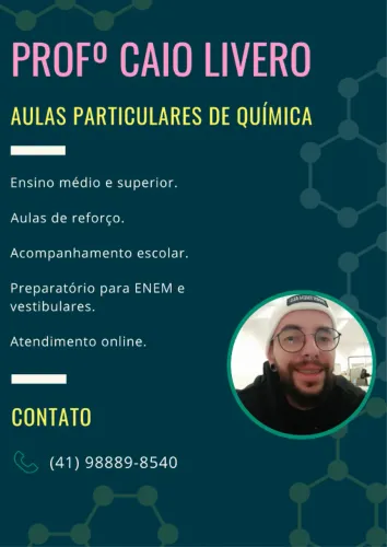 Aula particular de Química e Matemática!