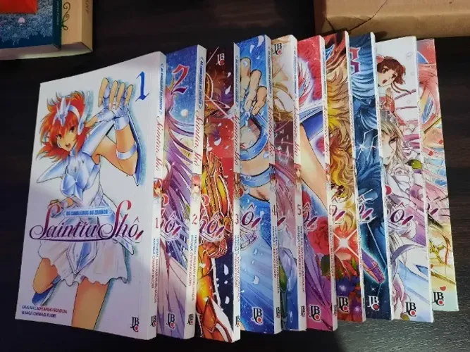 Mangá Cavaleiros do Zodiaco - Saintia Sho 1 a 11