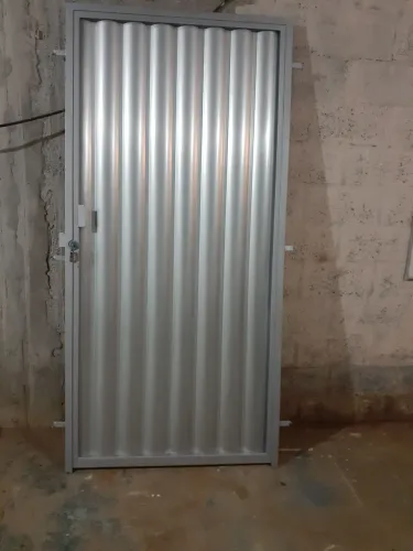 Portão social galvanizado 2,10×0,95