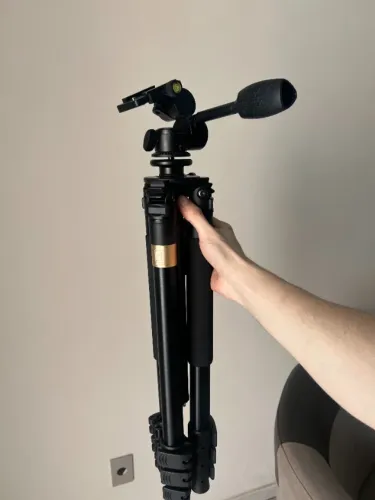 Tripé Hrebos Profissional Alumínio + Bolsa