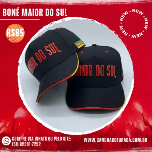 Boné Maior Do Sul Premium - Preto