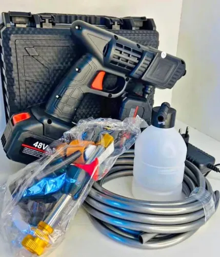 Máquina Lavadora de Alta Pressão Portátil 48V - Nova e Lacrada