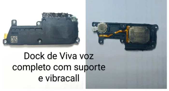 Dock de Viva Voz Completo + Alto falante superior + campainha + Flex do display Note 10
