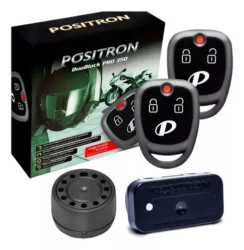 Alarme Para Motos Pósitron DuoBlock Pro 350 G8 Universal