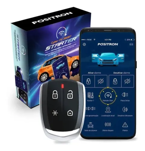 MEGA PROMOÇÃO: Alarme Pósitron Px.360.Bt Bloqueio, Bluetooth e Presença?