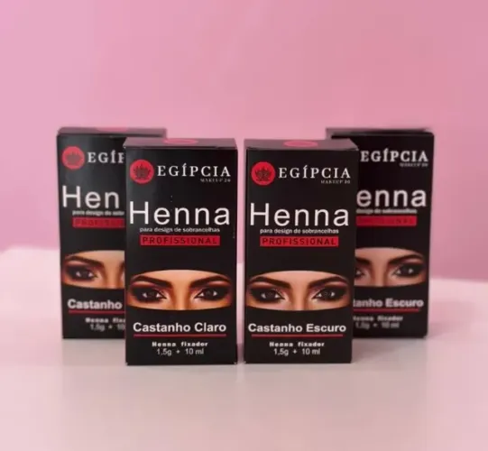 Henna Egípcia!  Realce a beleza do seu olhar com qualidade profissional!