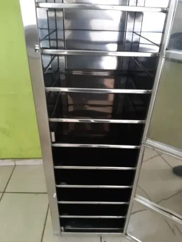 Armário, balcão aço inox