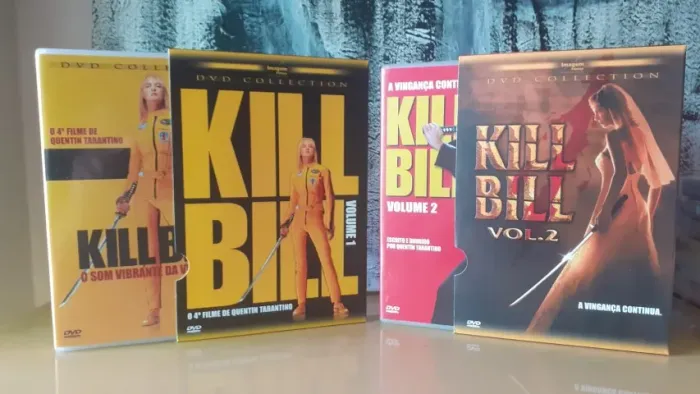 DVD Kill Bill Volumes 1 & 2 (Enluvados)