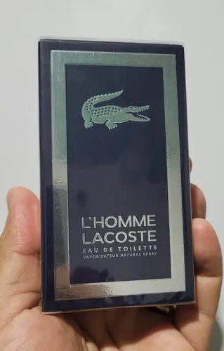 Perfume Lacoste L'Homme Masculino Eau de Toilette 50 ml - original e lacrado