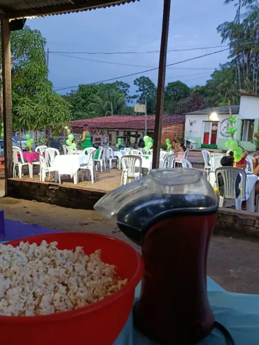 Pipoca, algodão doce e Crepes 