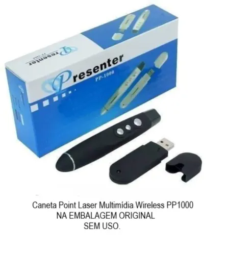 Caneta Point Laser Multimídia Wireless PP1000