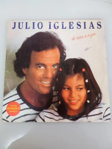 Disco de Vinil Julio Iglesias - De Niña a Mujer