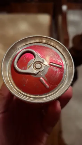 Lata de Coca-Cola Europeia, versão vintage (Lacrada)