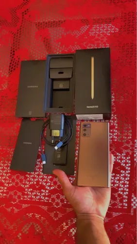 Vendo Samsung note 20, 256GB  estado de novo 