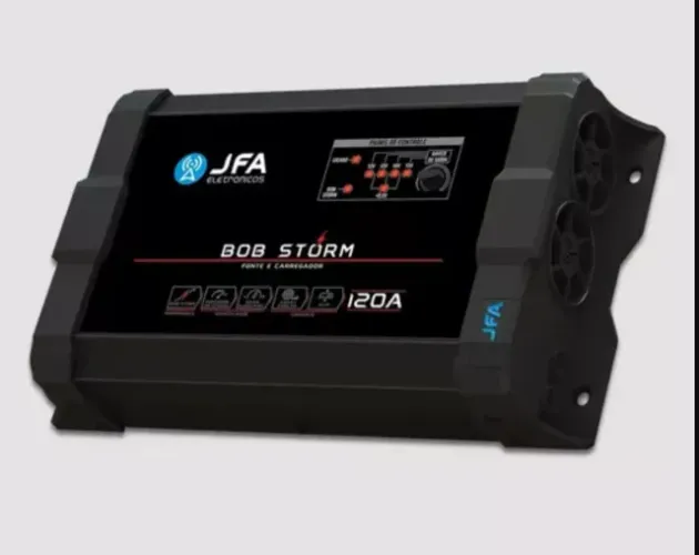 Fonte JFA BOB 120A automotiva 12v Nova 1 ano de garantia