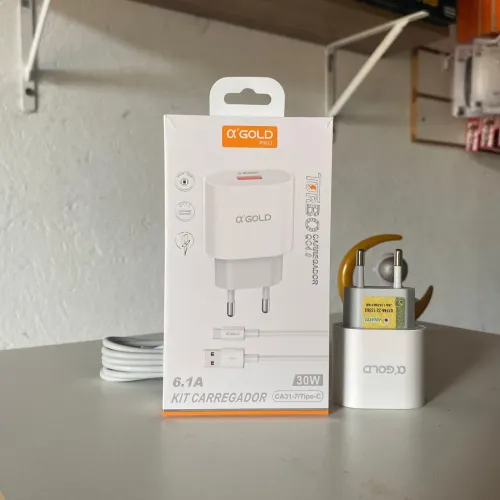 CARREGADOR USB-C 30W GOLD