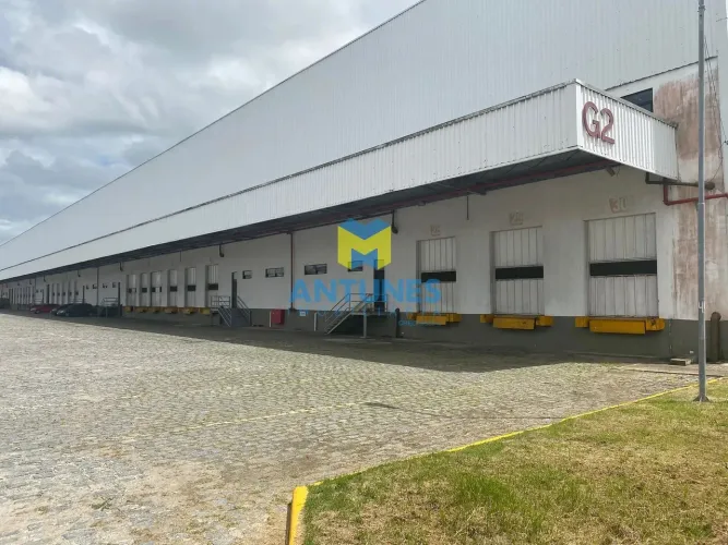 Alugue Galpão com doca e pátio, em condomínio logístico em Ponte dos Carvalhos - Cabo