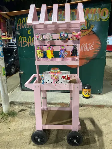 Carrinho de Madeira