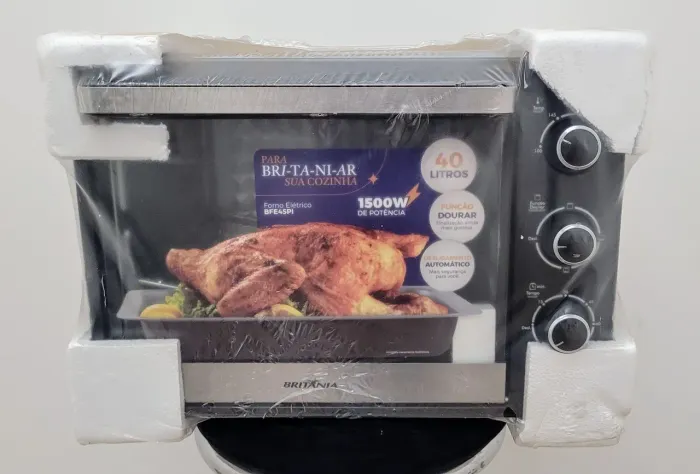 Forno Elétrico Britânia 40 Litros 1500W - Novo