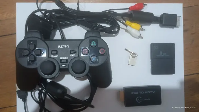 Playstation kit PS2  sem jogo 