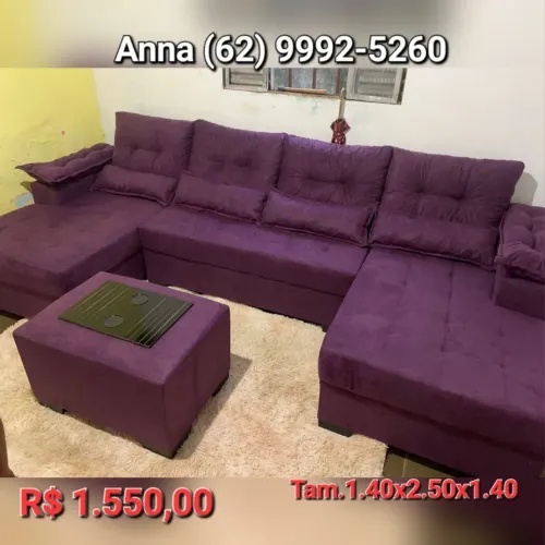 Sofá com Chaise Duplo ((?))*