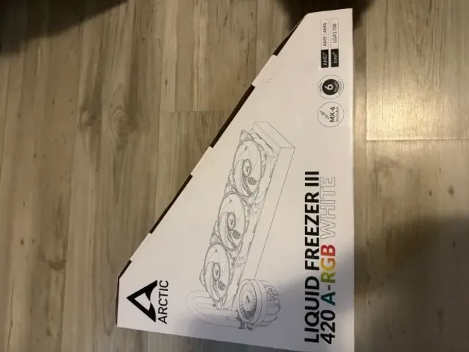Vendo Water Cooler Arctic Liquid Freezer III 420, ARGB, 420mm, Intel/AMD, White,