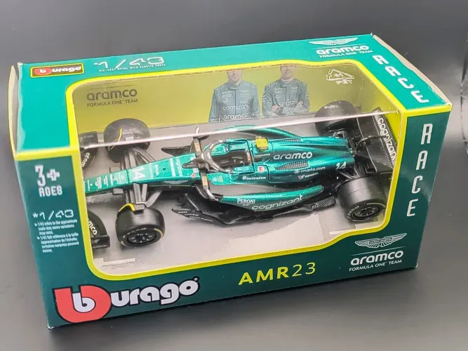 Formula 1 Aston Martin Fernando Alonso - Escala 1/43