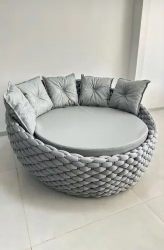 Chaise em tricô Náutico disponível em cores, DIRETO DA FÁBRICA