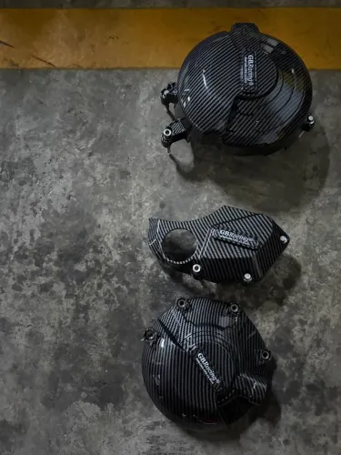 Tampas de proteção motor GB Racing Carbono ducati monster 797