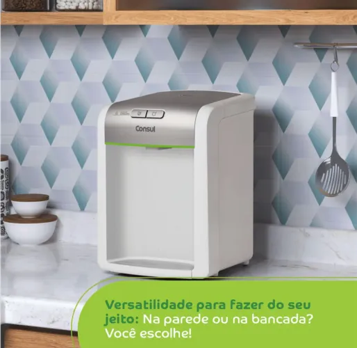 Purificador de Água Consul - Versátil e Moderno Bivolt 