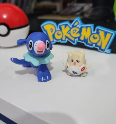 Popplio Miniatura Pokémon Original Figure World Scale Togepi