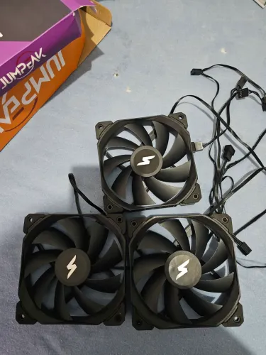 3 Fans Forward Superframe Black 120mm