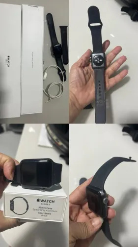 Apple Watch Series 3 - 38mm - R$ 550,00.